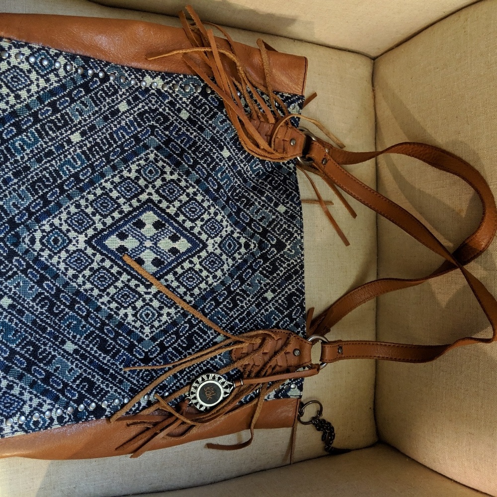 Sak KILIM tassel purse